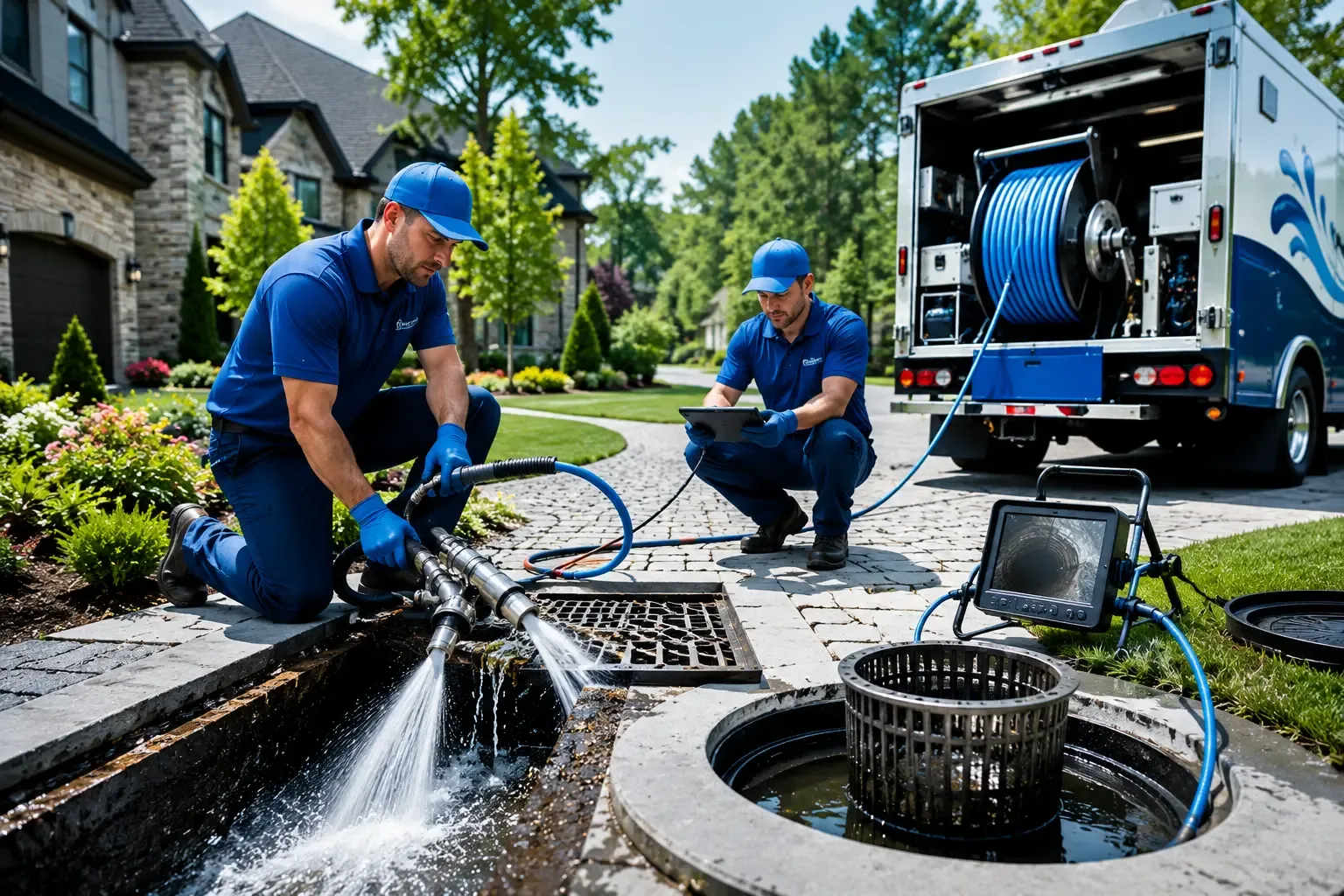 Local outdoor drain cleaning professionals in Terral, OK